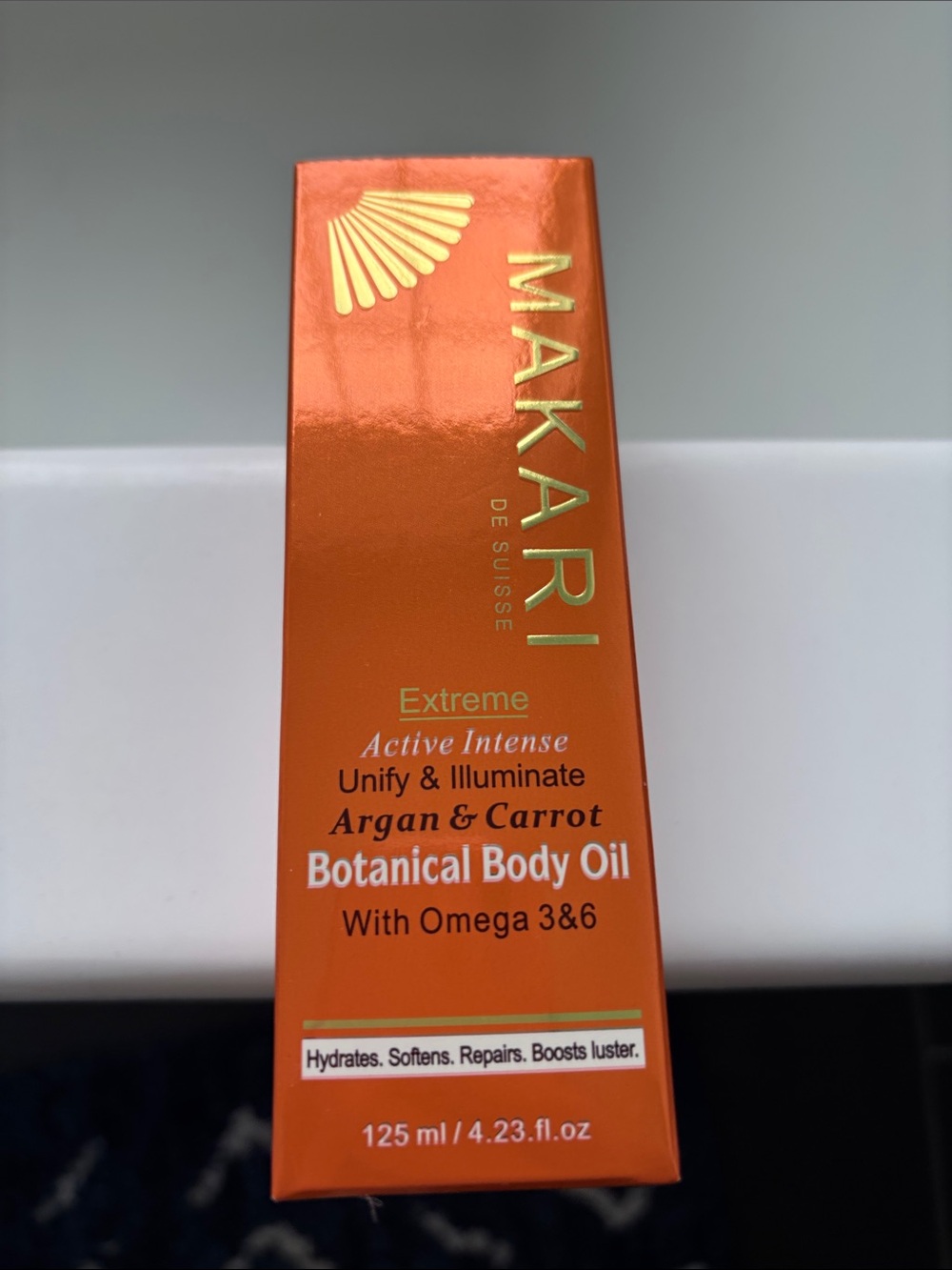 Argan & Carrot Botanical Body Oil - Orange